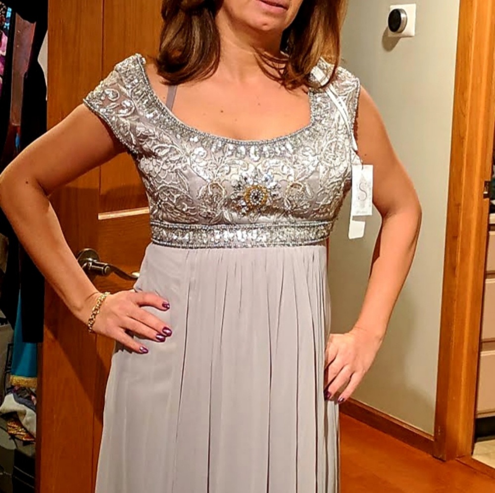 Gorgeous cocktail evening beaded dress